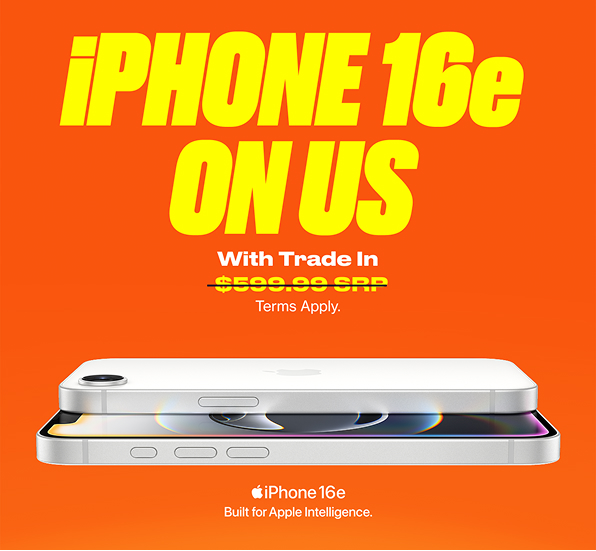 iPhone 16e ON US with Trade In